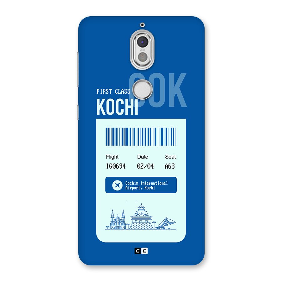 Kochi Boarding Pass Back Case for Nokia 7