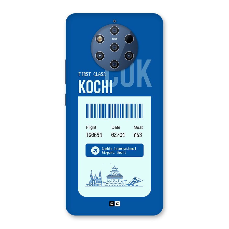 Kochi Boarding Pass Back Case for Nokia 9 PureView