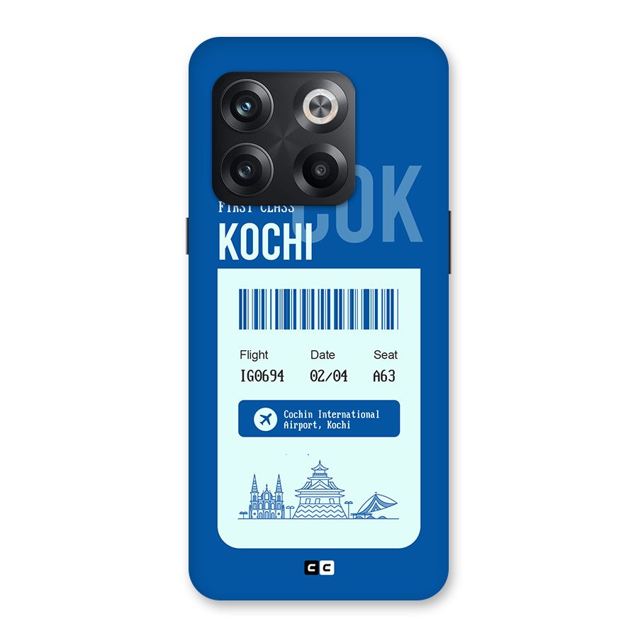 Kochi Boarding Pass Back Case for OnePlus 10T