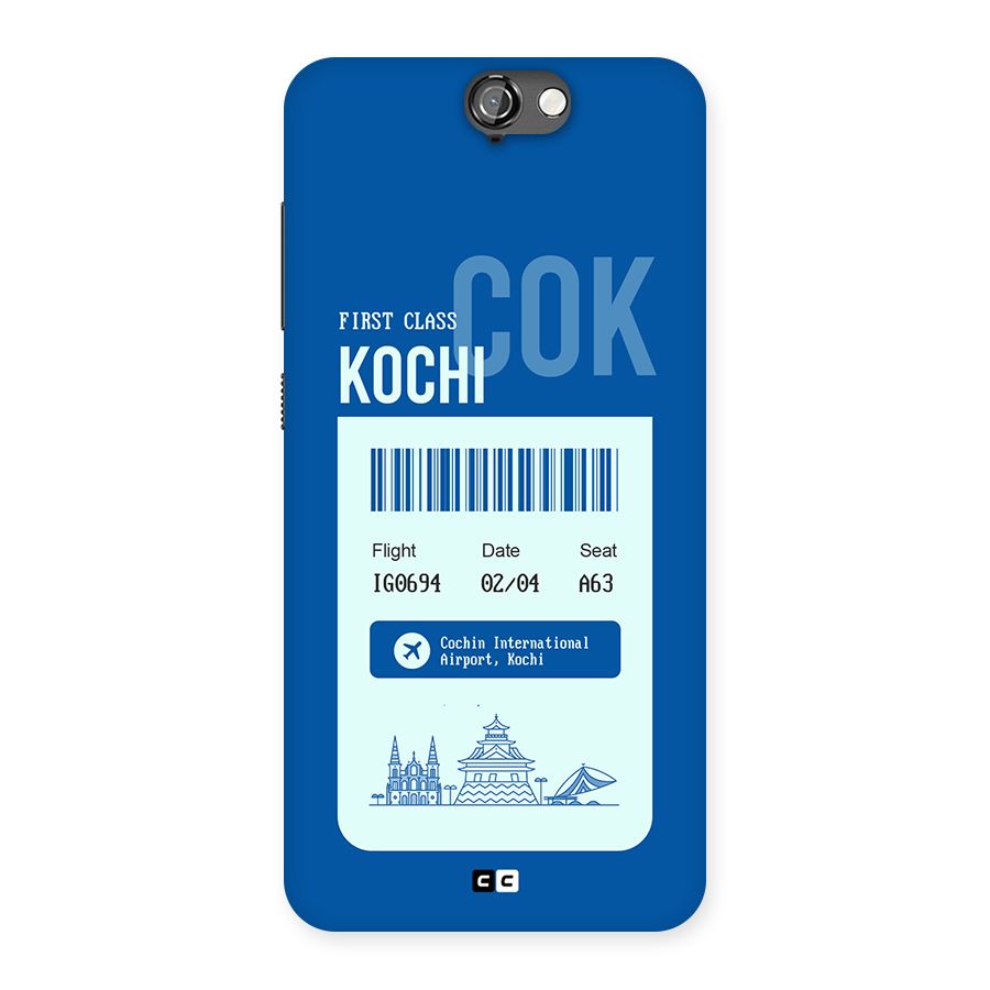 Kochi Boarding Pass Back Case for One A9