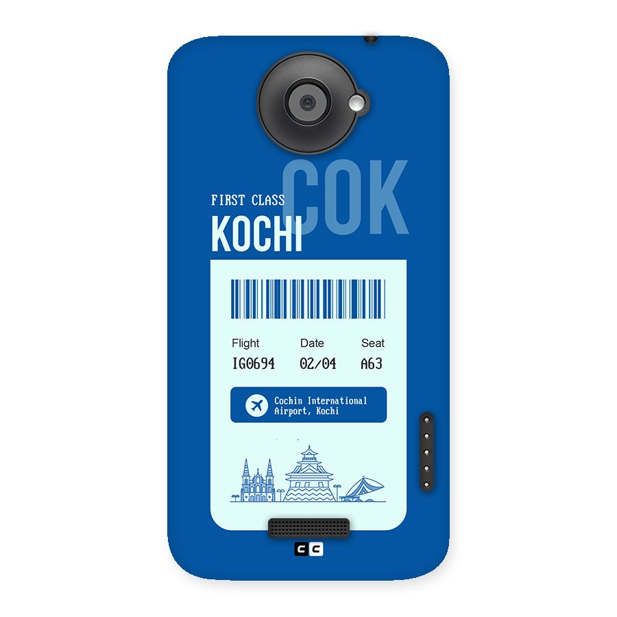 Kochi Boarding Pass Back Case for One X