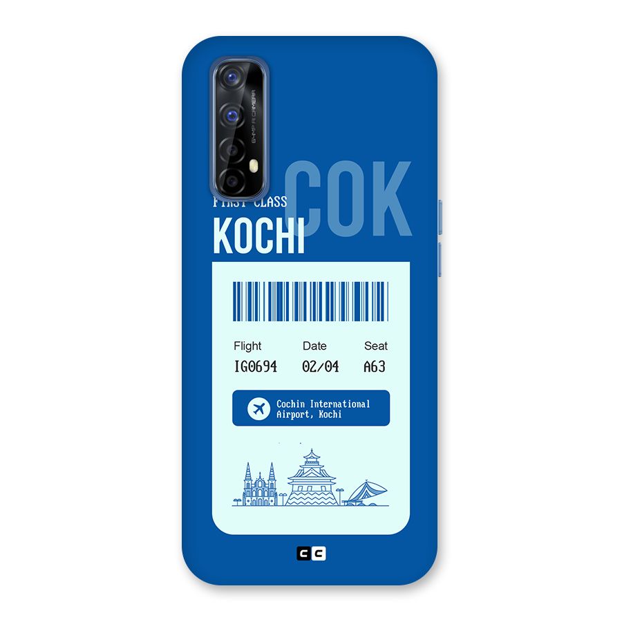 Kochi Boarding Pass Back Case for Realme Narzo 20 Pro