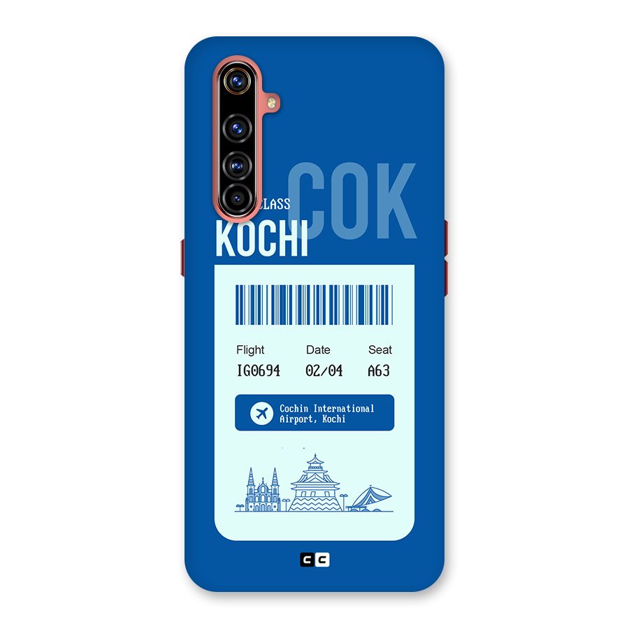 Kochi Boarding Pass Back Case for Realme X50 Pro