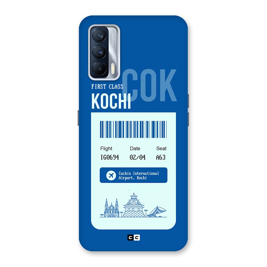 Kochi Boarding Pass Back Case for Realme X7