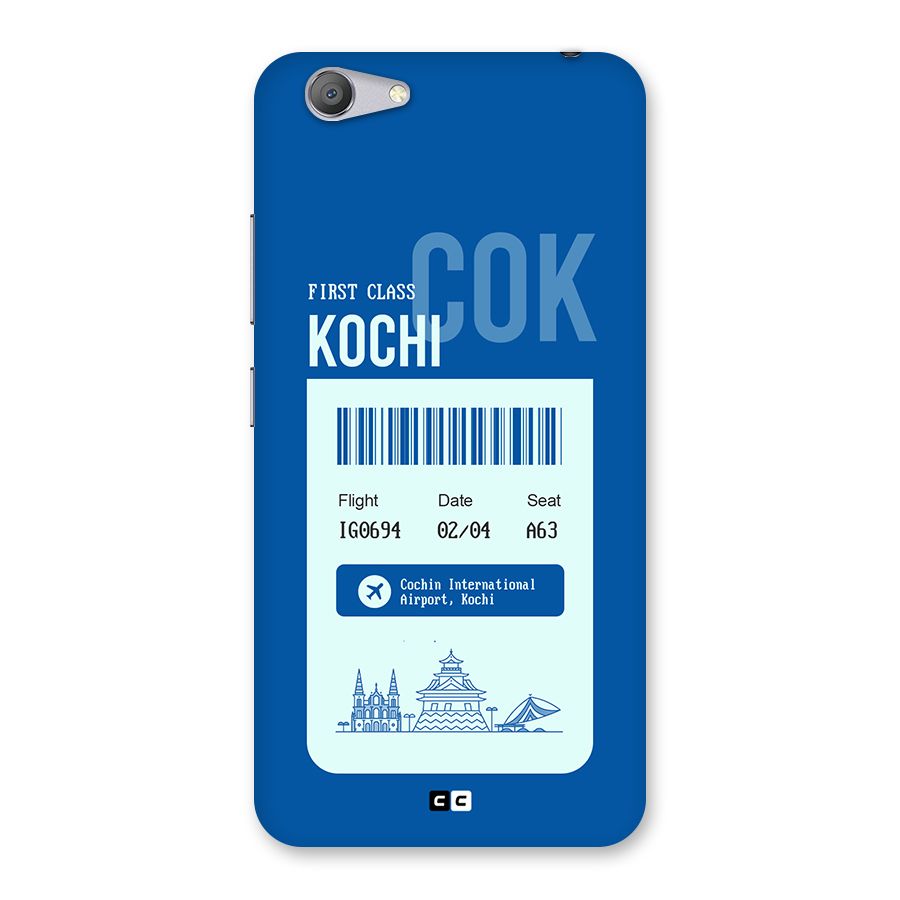 Kochi Boarding Pass Back Case for Vivo Y53