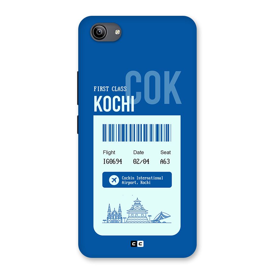 Kochi Boarding Pass Back Case for Vivo Y81i