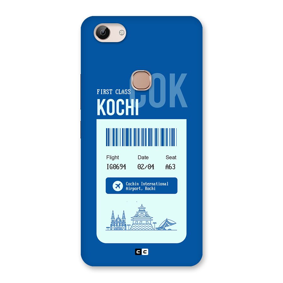 Kochi Boarding Pass Back Case for Vivo Y83