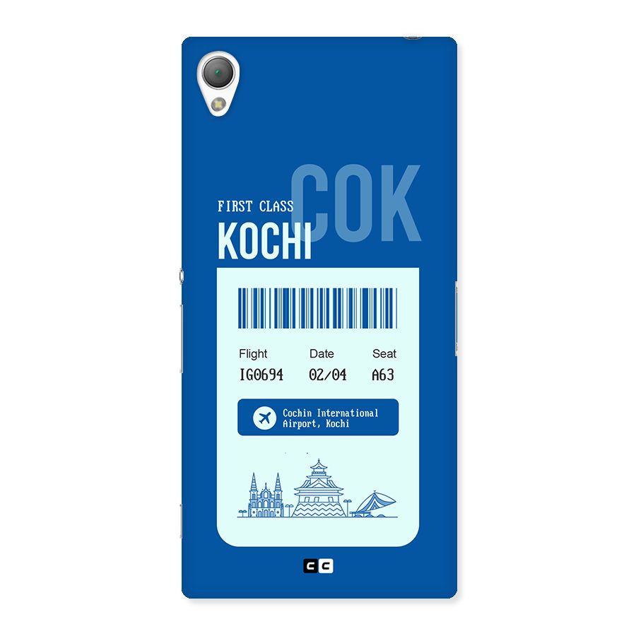 Kochi Boarding Pass Back Case for Xperia Z3