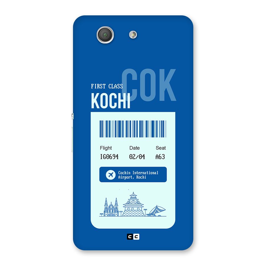 Kochi Boarding Pass Back Case for Xperia Z3 Compact