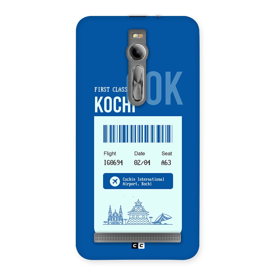 Kochi Boarding Pass Back Case for Zenfone 2