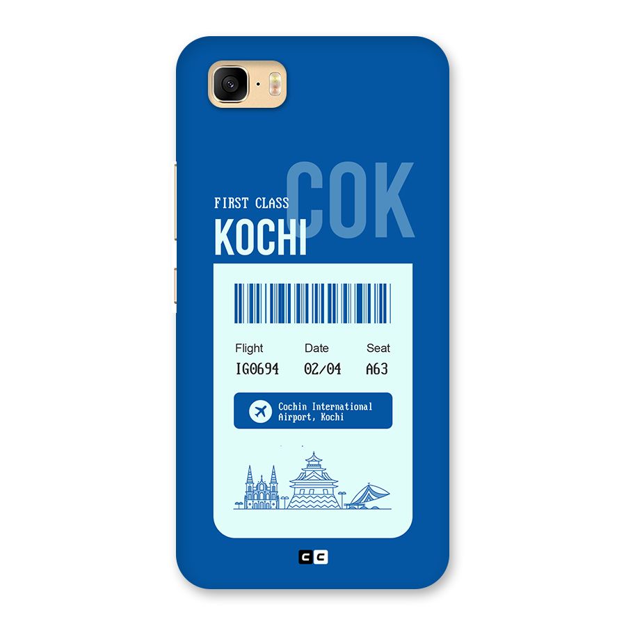 Kochi Boarding Pass Back Case for Zenfone 3s Max