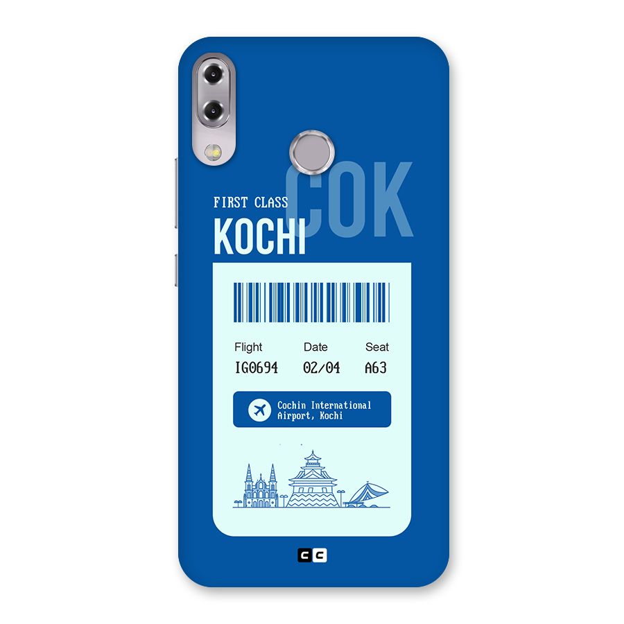 Kochi Boarding Pass Back Case for Zenfone 5Z