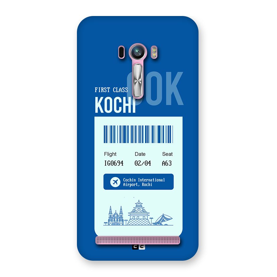 Kochi Boarding Pass Back Case for Zenfone Selfie