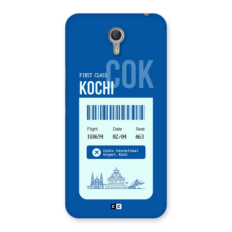 Kochi Boarding Pass Back Case for Zuk Z1