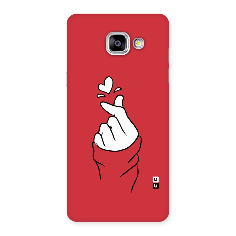 Korean Love Sign Back Case for Galaxy A5 2016