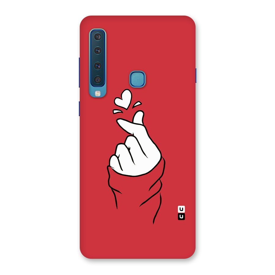 Korean Love Sign Back Case for Galaxy A9 (2018)
