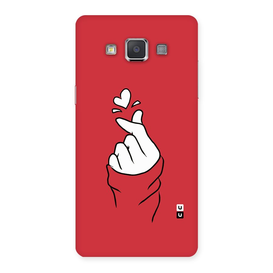 Korean Love Sign Back Case for Galaxy Grand Max