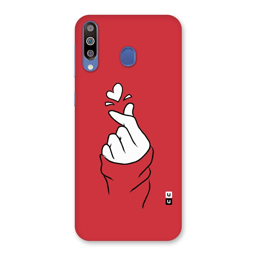 Korean Love Sign Back Case for Galaxy M30