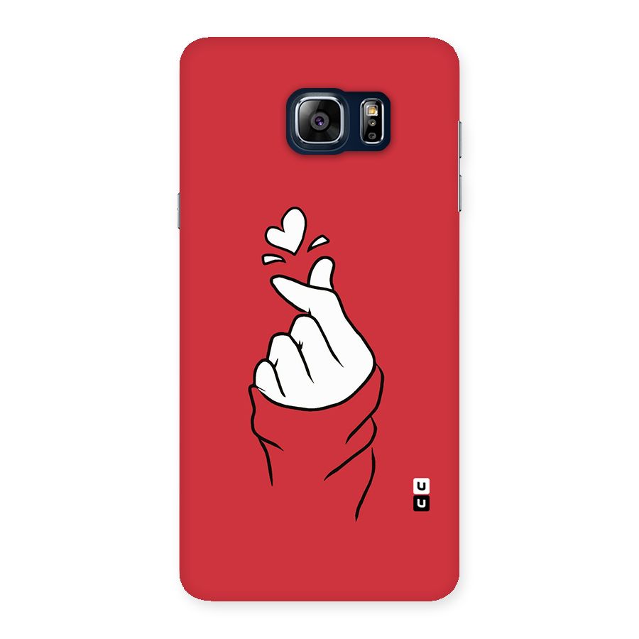 Korean Love Sign Back Case for Galaxy Note 5