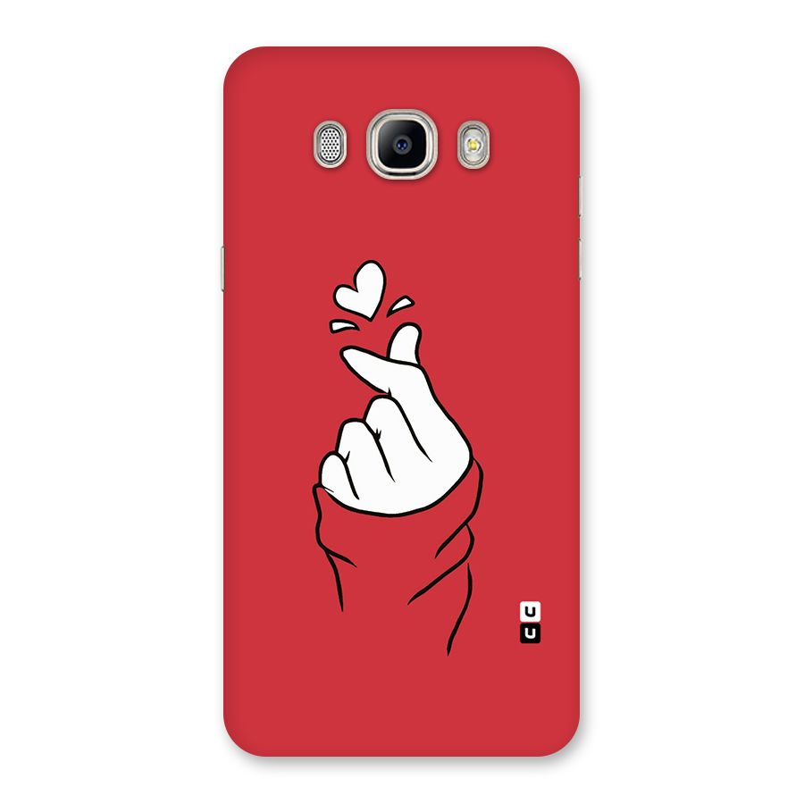 Korean Love Sign Back Case for Galaxy On8
