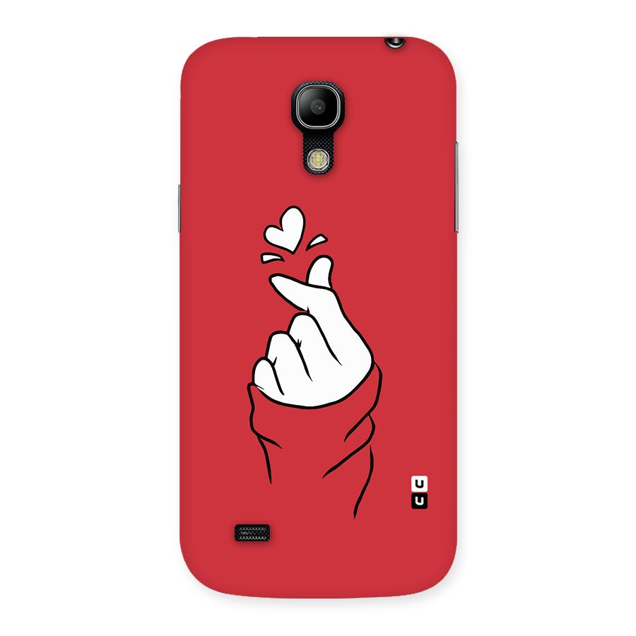 Korean Love Sign Back Case for Galaxy S4 Mini