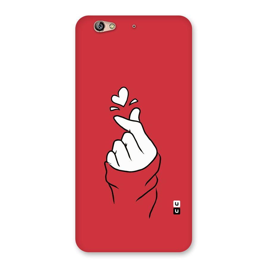 Korean Love Sign Back Case for Gionee S6