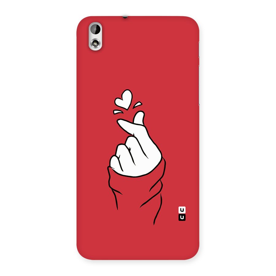 Korean Love Sign Back Case for HTC Desire 816g