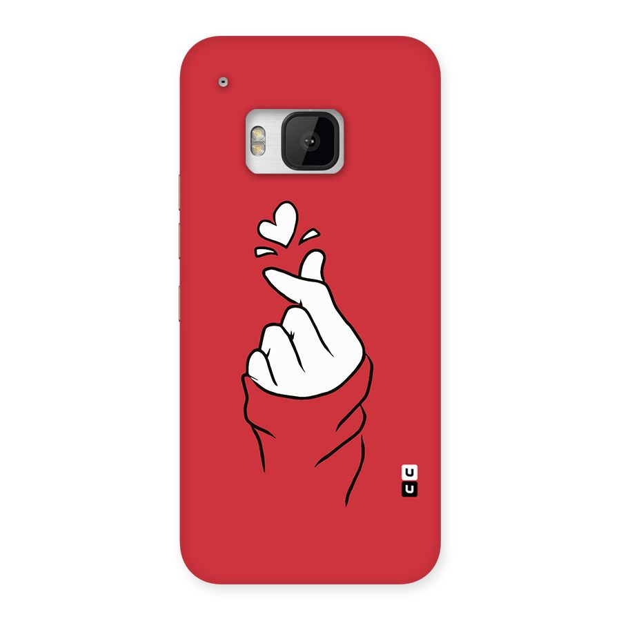 Korean Love Sign Back Case for HTC One M9