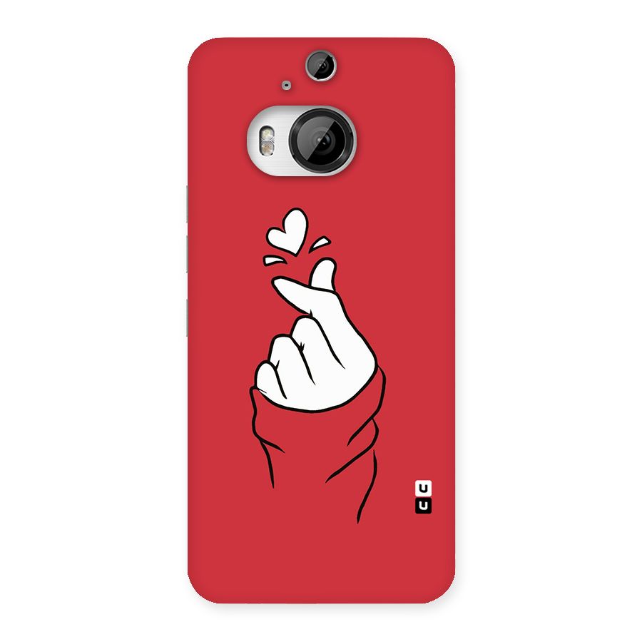Korean Love Sign Back Case for HTC One M9 Plus