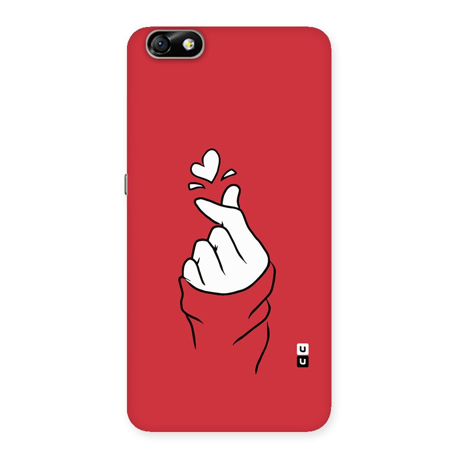 Korean Love Sign Back Case for Honor 4X