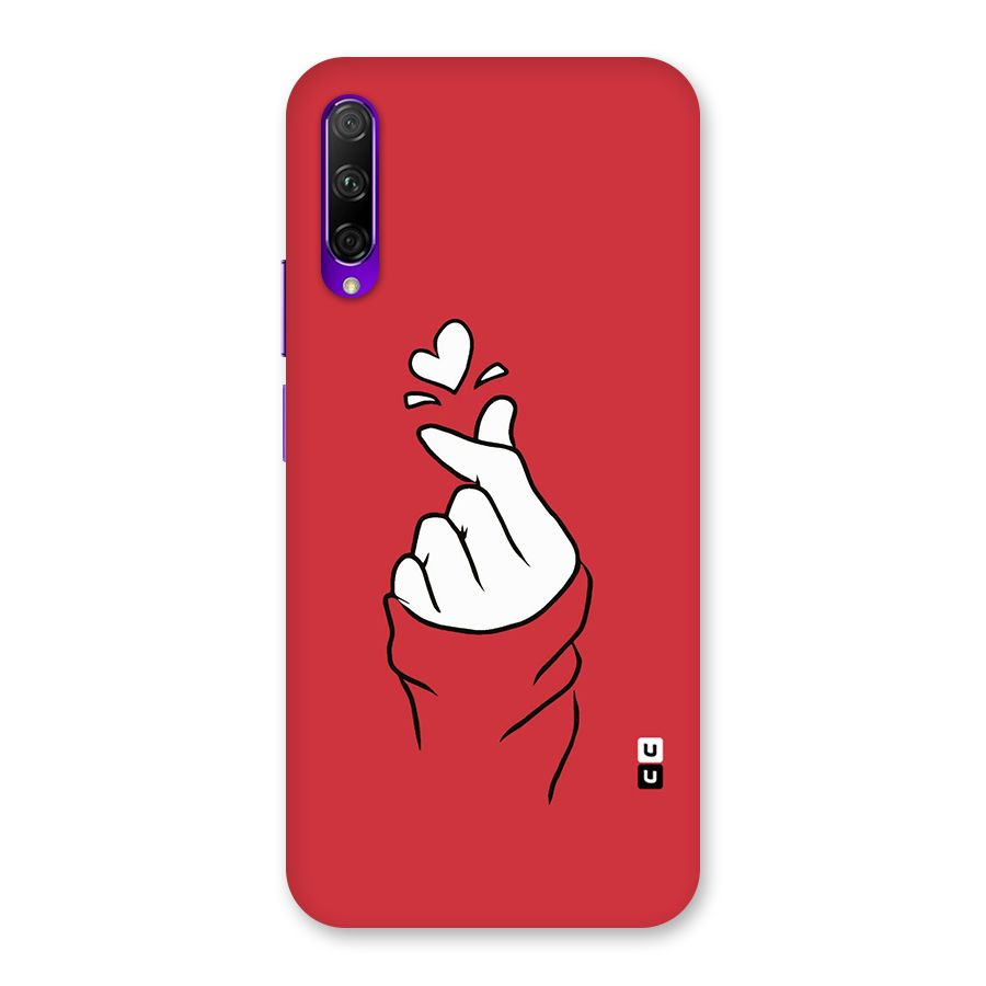 Korean Love Sign Back Case for Honor 9X Pro