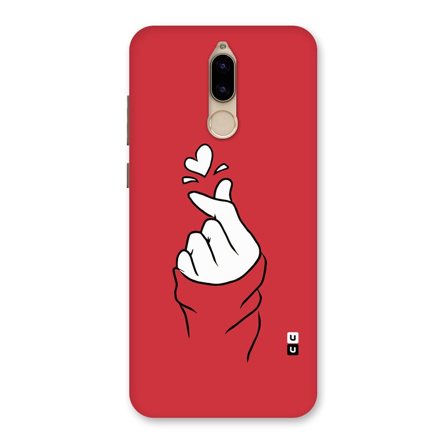 Korean Love Sign Back Case for Honor 9i