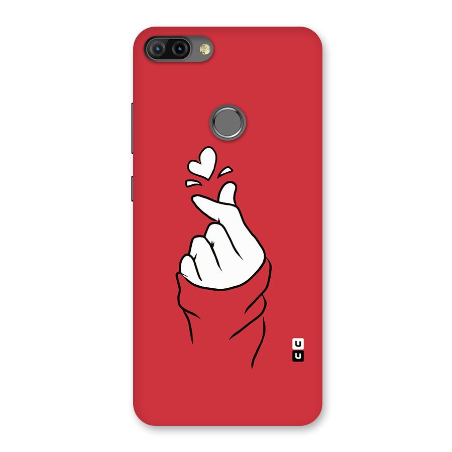 Korean Love Sign Back Case for Infinix Hot 6 Pro