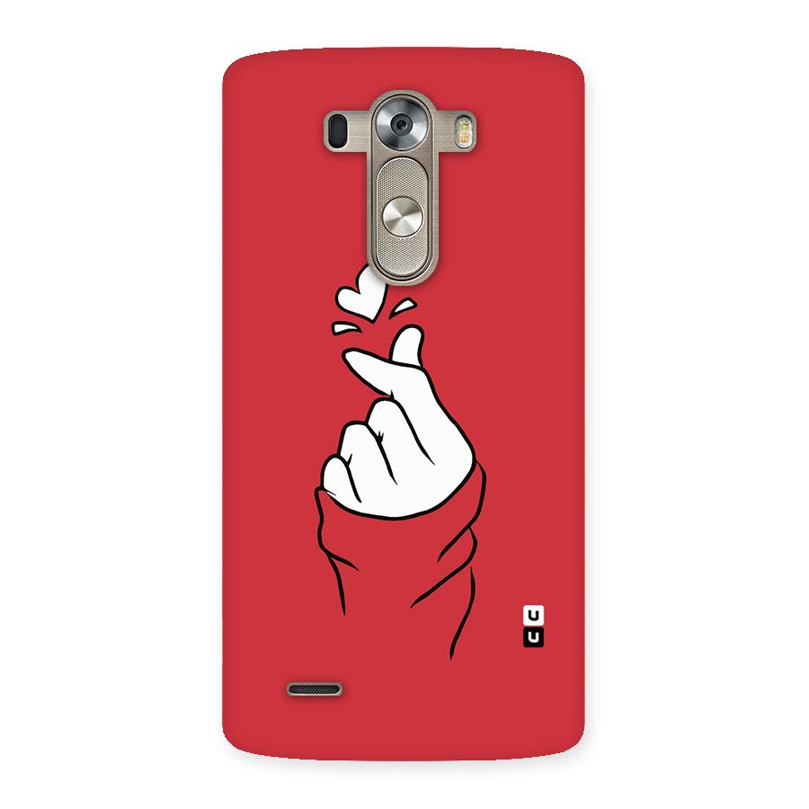 Korean Love Sign Back Case for LG G3