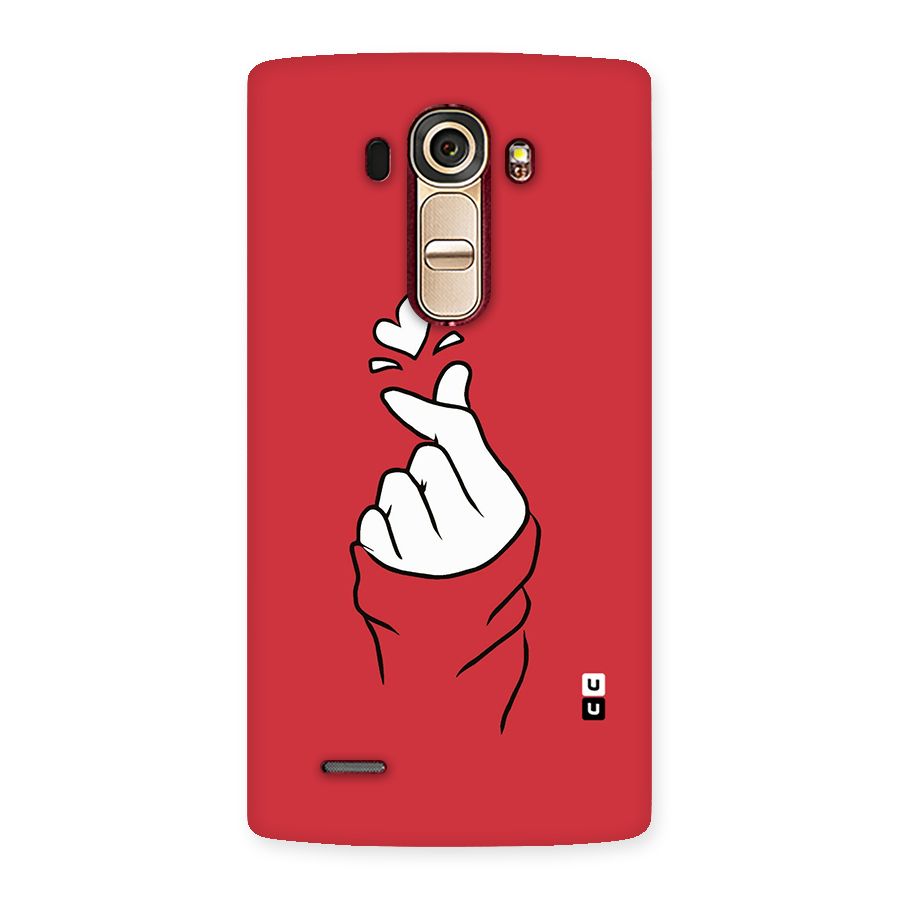 Korean Love Sign Back Case for LG G4