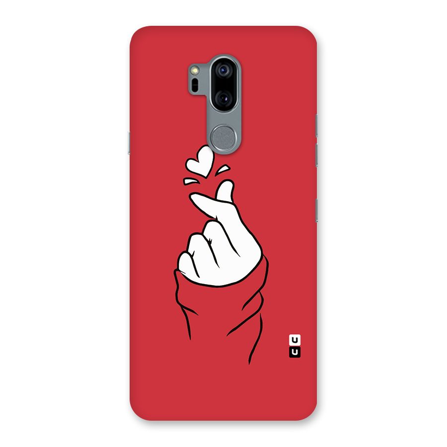 Korean Love Sign Back Case for LG G7