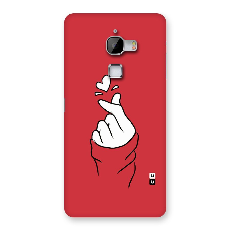 Korean Love Sign Back Case for LeTv Le Max