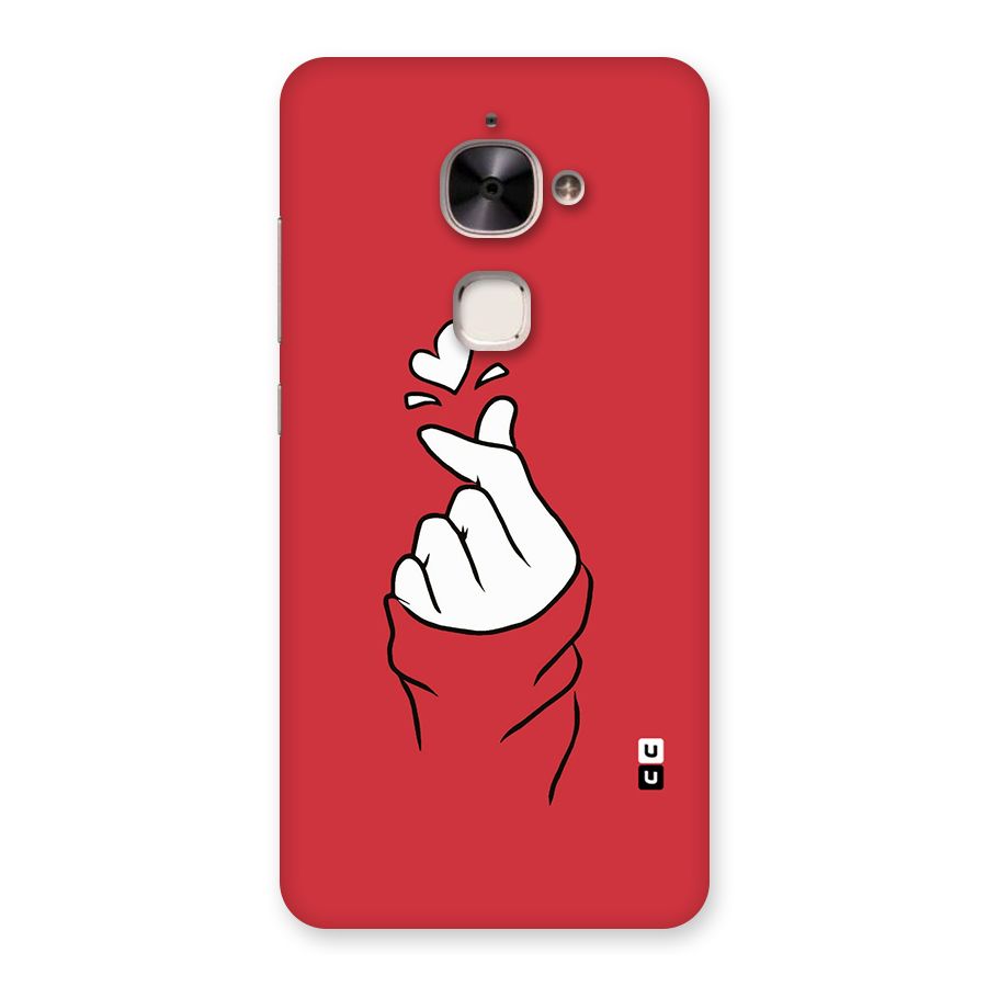 Korean Love Sign Back Case for Le 2