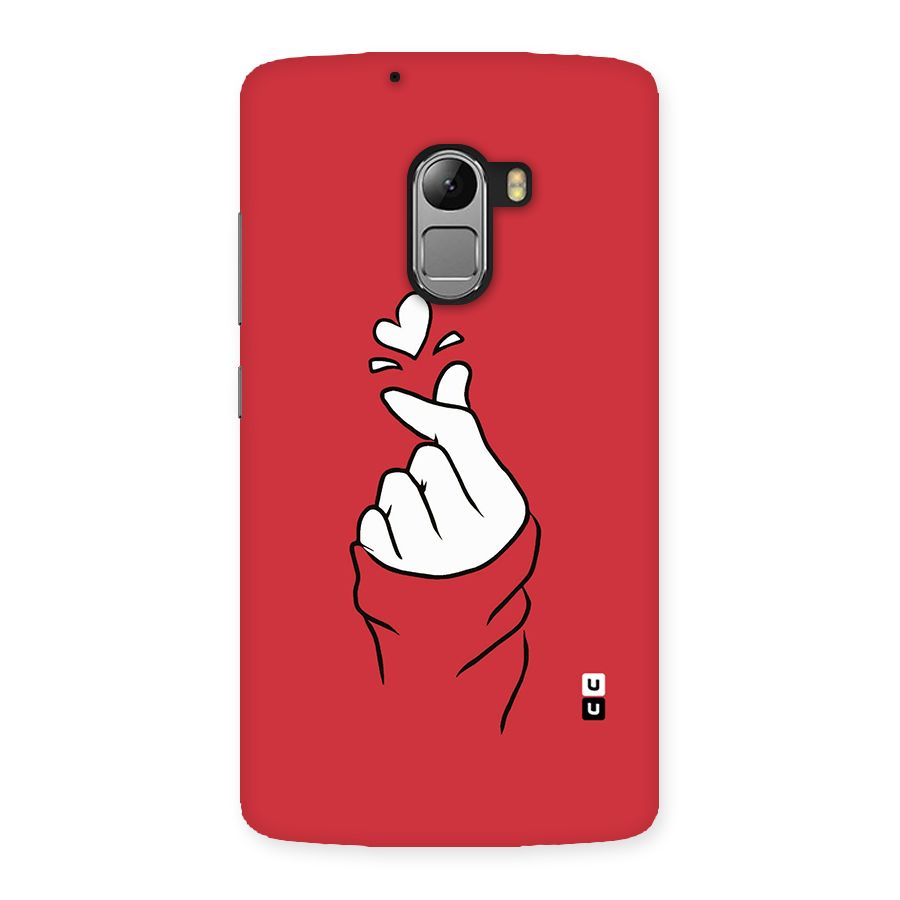Korean Love Sign Back Case for Lenovo K4 Note