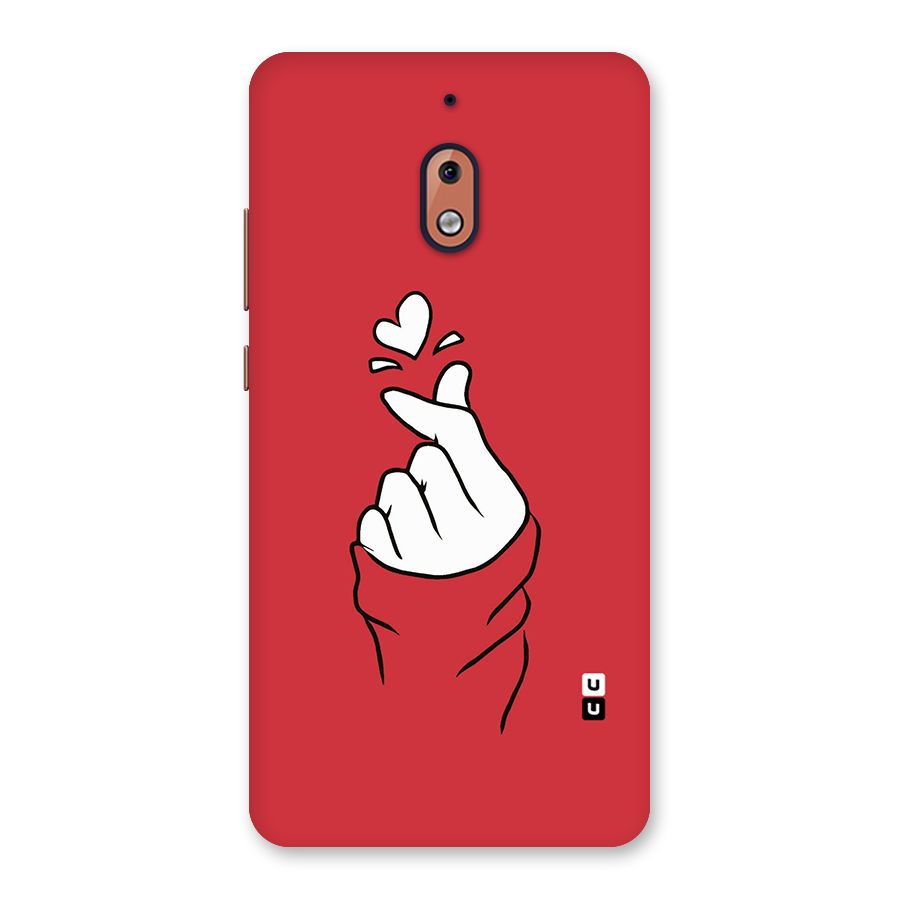 Korean Love Sign Back Case for Nokia 2.1