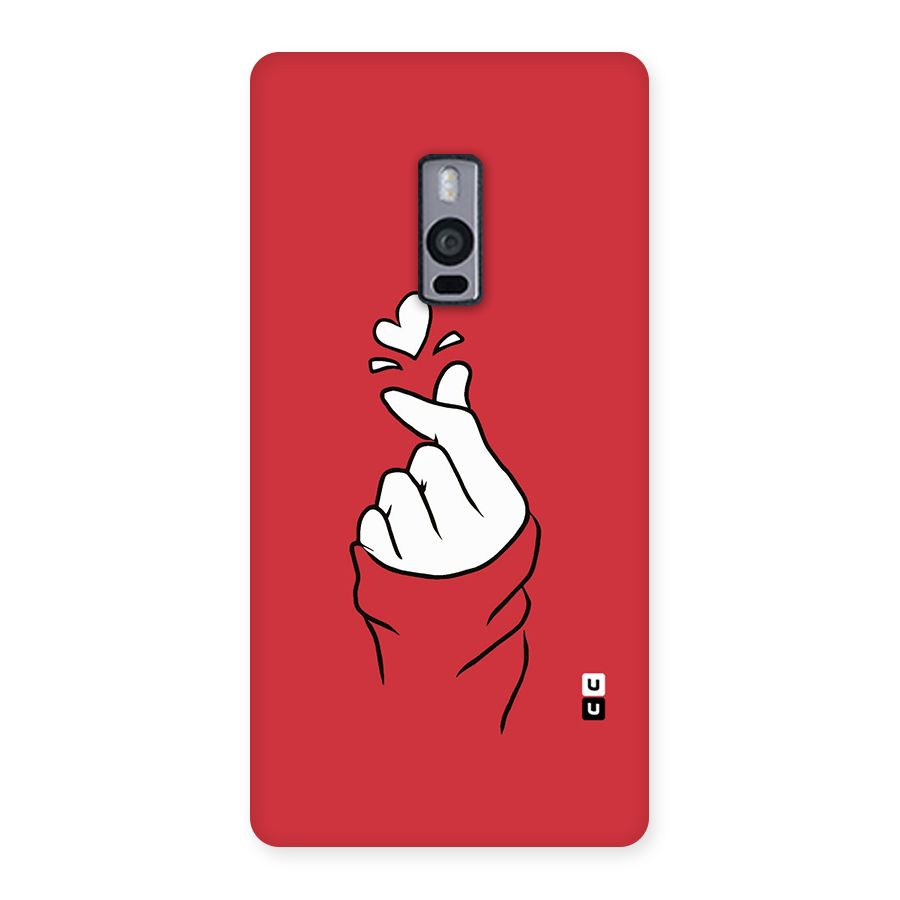 Korean Love Sign Back Case for OnePlus Two