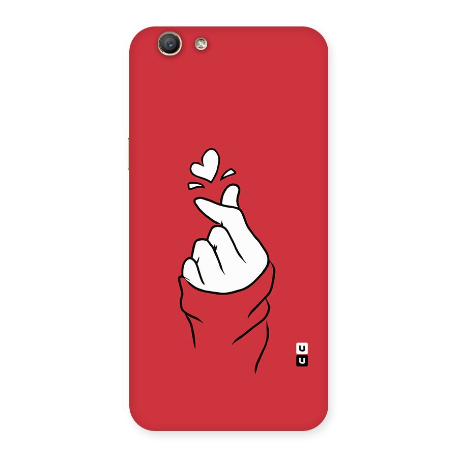Korean Love Sign Back Case for Oppo A59