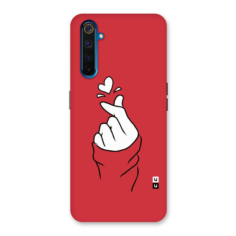 Korean Love Sign Back Case for Realme 6 Pro