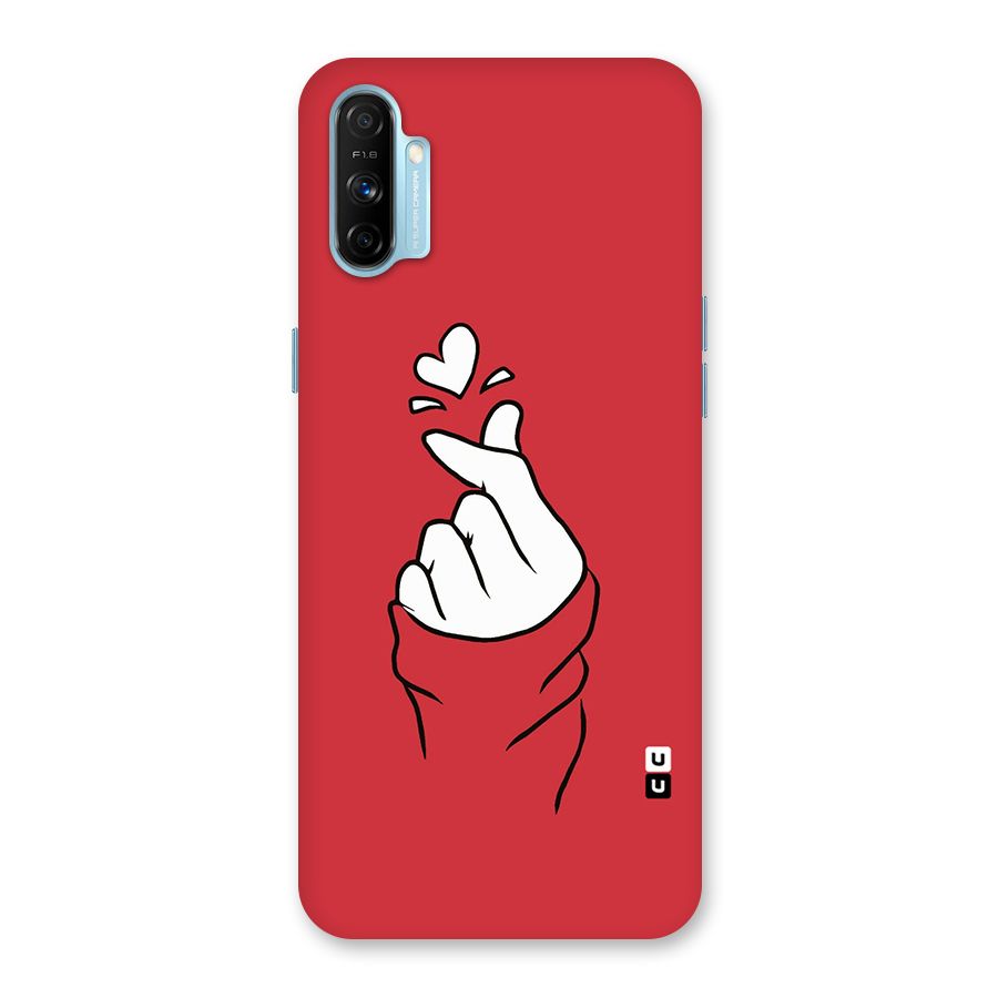 Korean Love Sign Back Case for Realme Narzo 20A