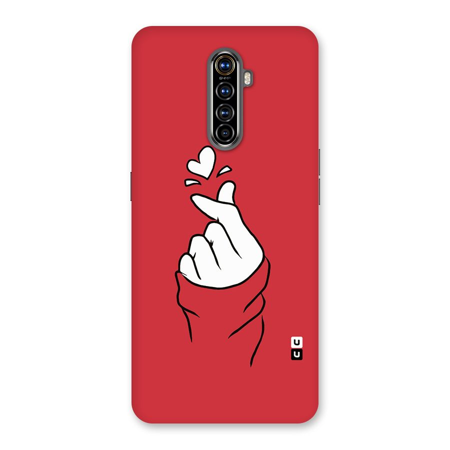 Korean Love Sign Back Case for Realme X2 Pro