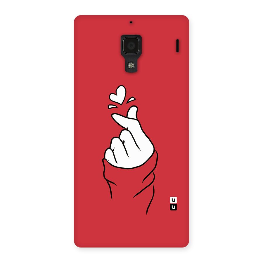 Korean Love Sign Back Case for Redmi 1S