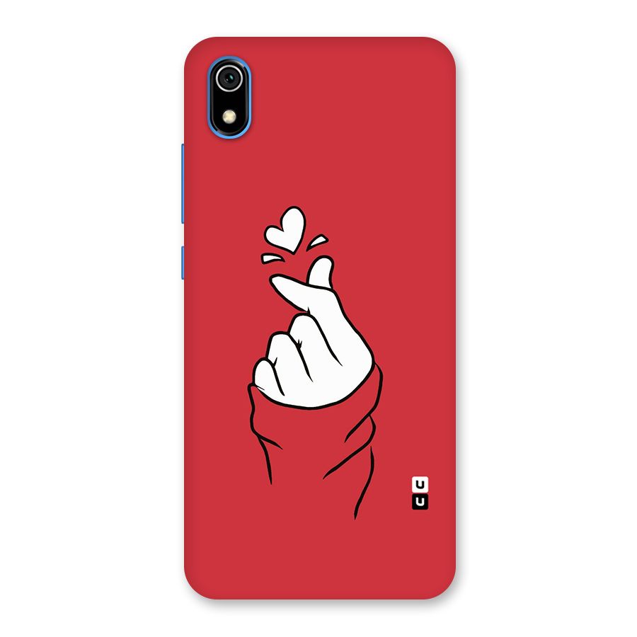 Korean Love Sign Back Case for Redmi 7A