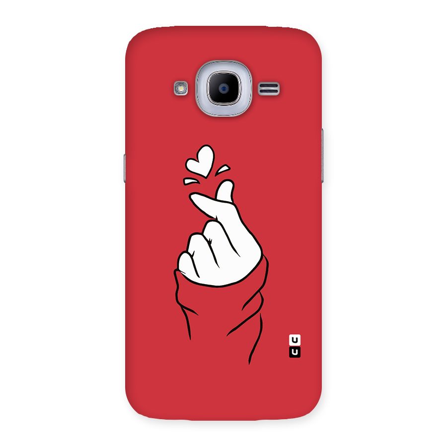 Korean Love Sign Back Case for Samsung Galaxy J2 Pro