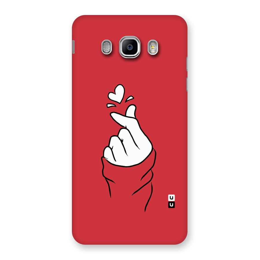 Korean Love Sign Back Case for Samsung Galaxy J5 2016