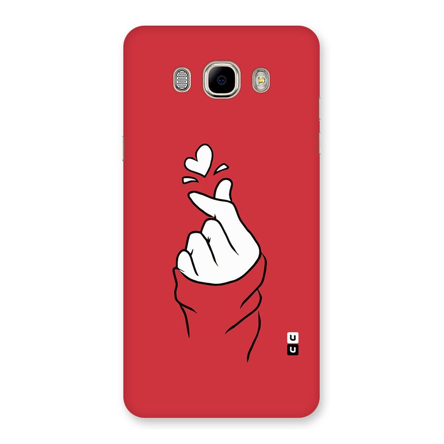 Korean Love Sign Back Case for Samsung Galaxy J7 2016